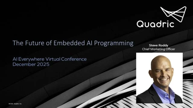 The Future of Edge AI is Programmable — EETimes AI Everywhere